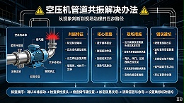 空压机空气管道共振怎么解决