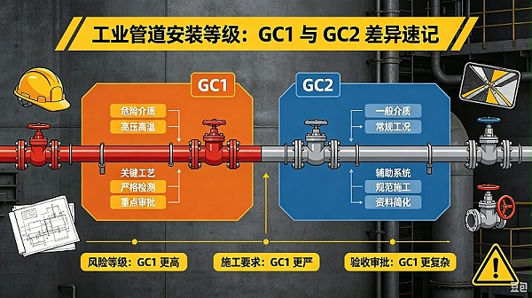 工业管道GC1与GC2区别