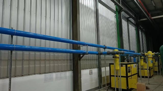 工厂压缩空气管一般用什么