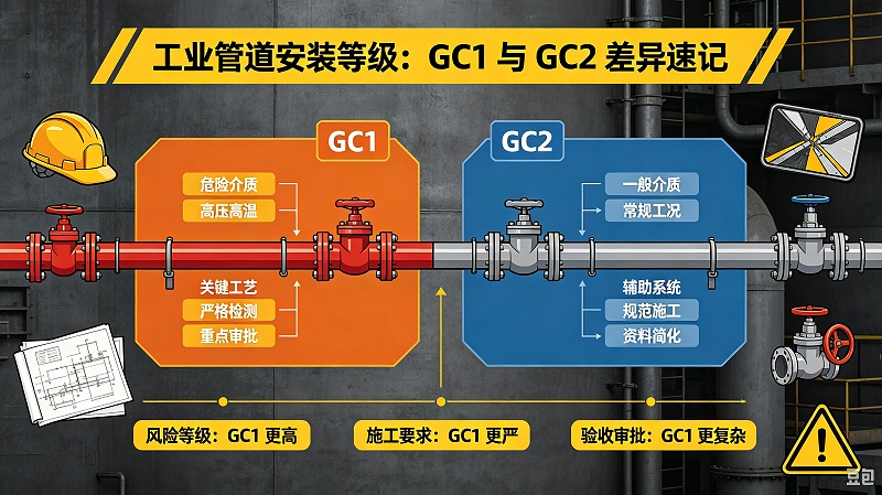 工业管道GC1与GC2区别