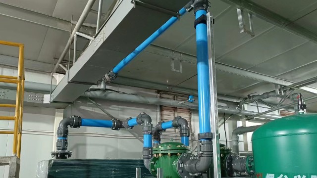 生产车间压缩空气管道安装
